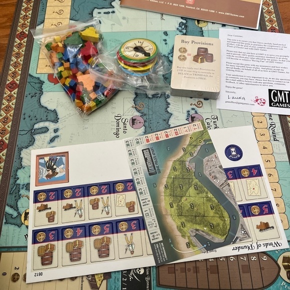 GMT Games Winds of Plunder Pirate Game *NEW* - Picture 2 of 11